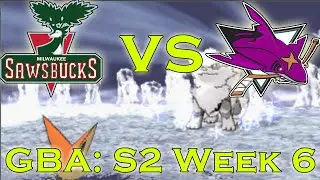 GBA Week 6 - Milwaukee Sawsbucks[3-2] vs San Jose Sharpedos[4-1]
