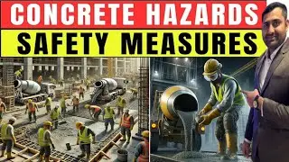 What is Concrete | Concrete hazards and its Control Measures | Construction @SafetyTrainerNebosh