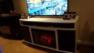 ClassicFlame 26MM9856-NT01 Enterprise Lite Fireplace TV Stand - product overview
