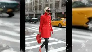 How to Wear Red Coat to Look Stylish- style for you