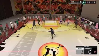 NBA 2K26 Mycareer rebirth build theo playing pickup street basketball PS5