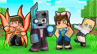 TESTAMOS o MOD SECRETO de BORUTO e NARUTO no MINECRAFT