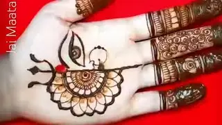 Annanya mehndi design hub is# live Jay Mata Di Jay Mata Di