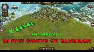 Elvenar Fantasy City Builder Complete Beginner Progression 10 days progress by pictures