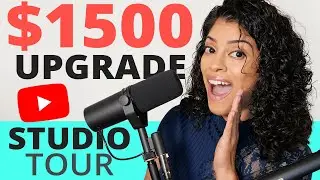 My 2025 DREAM YouTube Home Studio Tour ($1500 Upgrade)