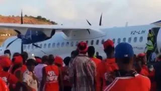 LIAT ATR 72 600, SVG Air Cessna 560 and more landing @ the Argyle International Airport (AIA)
