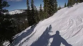 Left hand at Eagle Wind Winter Park 2/13/23