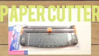 How to use a Paper Trimmer | Paper Cutter | For Scrapbooking | For Paper Craft #papercutter