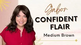 Gabor | CONFIDENT FLAIR Wig Review | Medium Brown