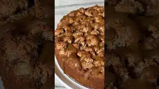 🍎🌱Healthy Vegan Apple Cinnamon Coffee Cake 🚫 Gluten, Refined Sugar, Oil