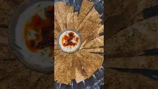 Lavash with cheesy garlic dip #indianfood #food #foodie #startersrecipes