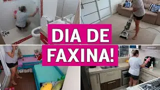 MEGA FAXINA NA CASA!! | ROTINA DE DONA DE CASA