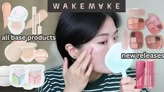 The K-Beauty Brand WAKEMAKE: WORTH IT OR NOT? Let's Try a Full Face New From them✨