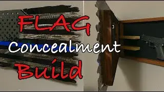 Concealed Gun Flag Box Build: Entire Build!!