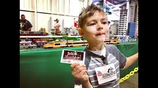 Big Engineer + Lego Trains w/ Brick Hunter at The Great Train Show