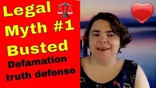 Defamation Law and Defence of Truth: MYTH BUSTED