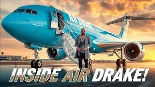 Внутри частного Boeing 767 Дрейка: Air Drake за 185 миллионов долларов!