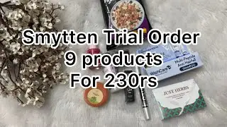 Smytten Trial Products Unboxing | 9 products for 230rs | 3 Free product