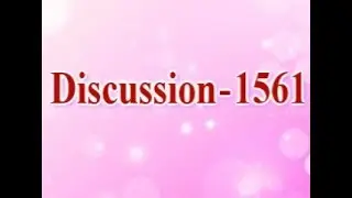 Discussion 1561A