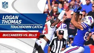 Virginia Tech Connection: Tyrod Taylor's TD Pass to Logan Thomas! | Bucs vs. Bills | NFL Wk 7