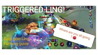 Ling Triggered🔥 - Awakened Revenge Mode⚡ | Ling Farming Guide | How to use Ling | Easy Gold