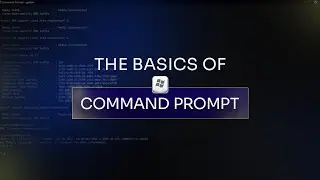 Command Prompt Basics For Beginners | Windows Edition