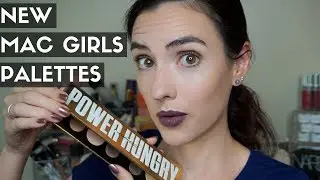MAC Girls Palettes | Power Hungry Swatches + Tutorial