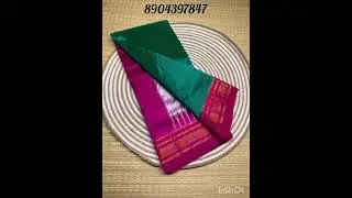 Ilkal cotton silk saree with 3 different catalogues/eachhave different price #8904397847#ilkal#saree
