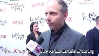 Director Rob Burnett at The Fundamentals of Caring  premiere on Fabulous TV