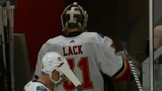 Lack replaced by Gillies after giving up fifth goal to Red Wings
