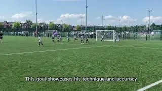 Yahya&rsquo;s Long-Range Free Kick | Youth Football Technique & Precision #Football #Futtymania #FreeKick 