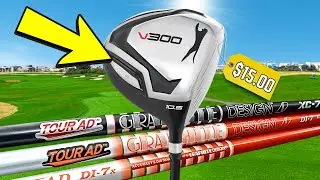 I Put An INSANELY EXPENSIVE Shaft Upgrade In A &pound;15.00 Driver