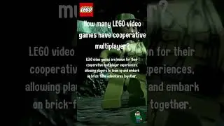 How many LEGO video games have cooperative multiplayer?