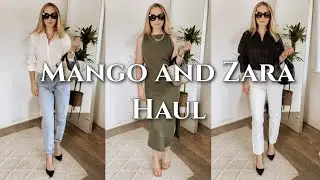 MANGO and ZARA SPRING 2022 HAUL AND TRY ON | Spring pieces you NEED from my favourite haul yet!