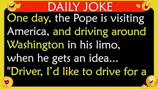 Daily Chuckles : 👴🏼⬜️✝️ The Pope's Visit | #entertainment #jokeoftheday