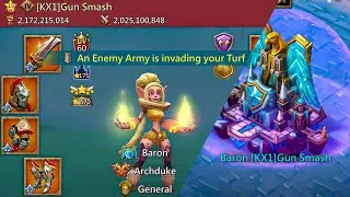Lords Mobile - Baron | Feudal Vanguard - KX Family vs The Rest