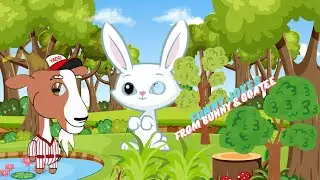 Bunny's Joke Challenge: Can He Make Grumpy Goat Laugh? 😂