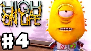 High on Life - Gameplay Walkthrough Part 4 - New Jetpack! Cutie Town!