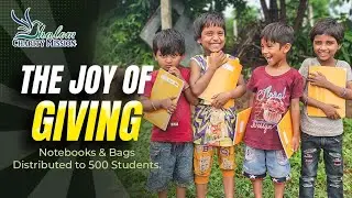 The Joy of Giving | 500 Bags & Notebooks distributed | 2025