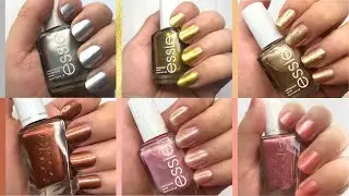 6 Essie Nail Polish Swatches Compilation 03 | TinyColorLife @essieUSA