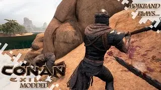 CONAN EXILES: MODDED - Schlong Island - EP01 (Gameplay feat. Pojkband!)