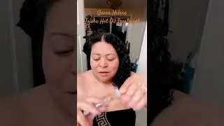 #QueenHelene #Jojoba Hot Oil Treatment #washdayroutine #washday #curlyhair #selfcare #blackhair