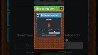 Gifting People Seeds in Grow A Garden 🔥 #growagarden #roblox