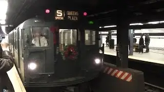 Riding the MTA shoppers special R1/9 classic subway train to 2nd Avenue