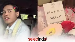VELEN & MILA DI SAMBUT KELUARGA BESAR PT. BAWANG MAS GROUP ABA H. HER | Selebindo