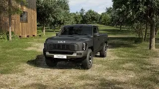 All-new 2025 Kia Tasman pickup truck