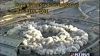 3 Rivers Stadium Implosion -Local TV Coverage