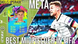 97 SUMMER STARS KIMMICH REVIEW - THE MOST META MIDFIELDER IN THE GAME & BEST CARD YOU NEED - FIFA 21