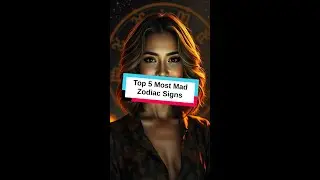 Top 5 Most Mad Zodiac Signs # #shorts