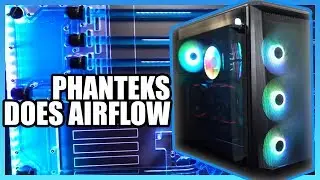 Phanteks P400A Ultra-Fine Mesh Cases, Distro Plate, & Shift Air